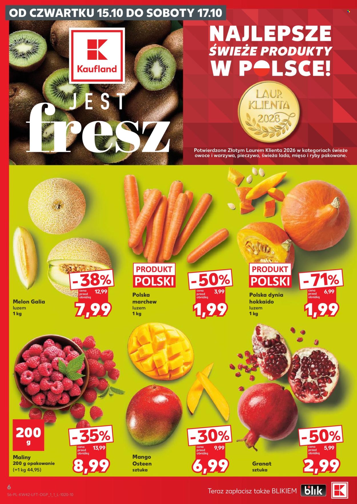 Gazetka Kaufland - 15.10.2026 - 21.10.2026. Strona 6