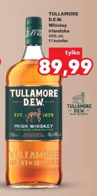 TULLAMORE D.E.W. Whiskey irlandzka