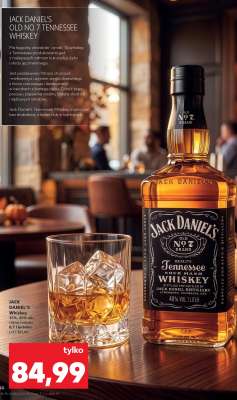 JACK DANIEL'S OLD NO 7 TENNESSEE WHISKEY