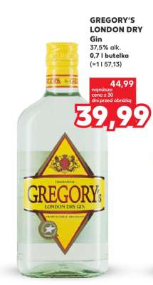 GREGORY'S LONDON DRY
