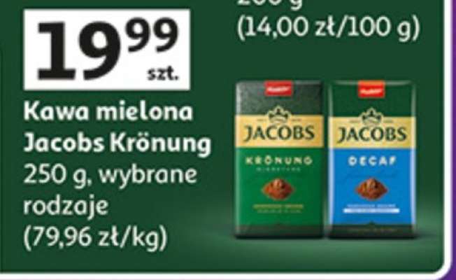 Kawa mielona JACOBS KRÖNUNG