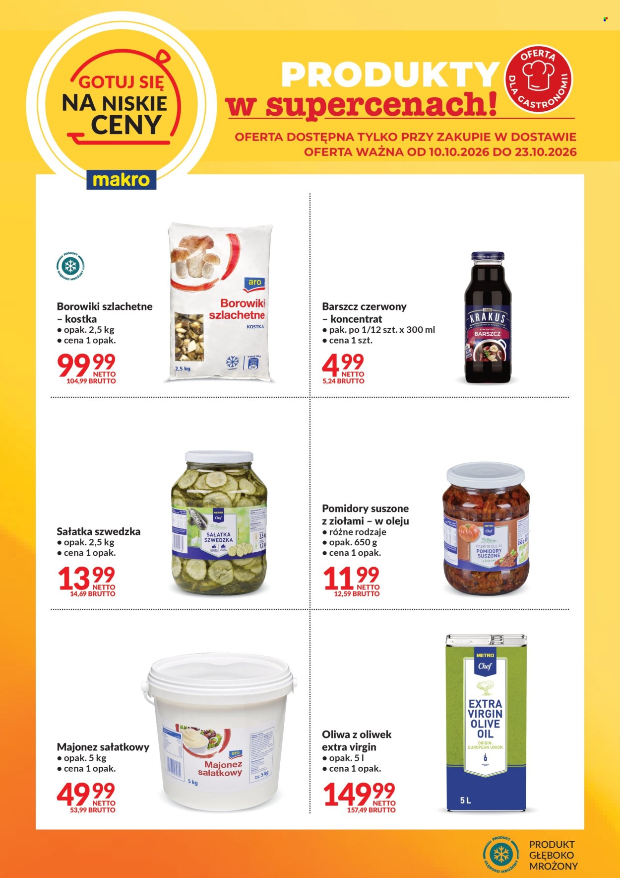 Gazetka Makro - 10.10.2026 - 23.10.2026. Strona 1