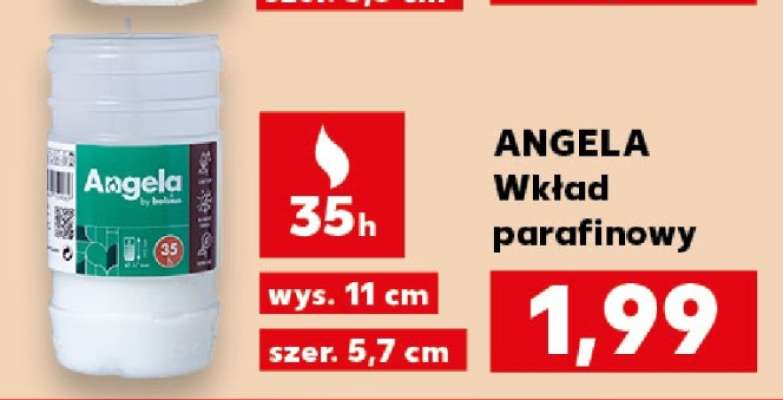 ANGELA Wkład parafinowy