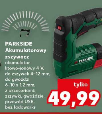 PARKSIDE Akumulatorowy zszywacz