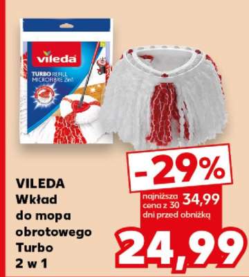 VILEDA Wkład do mopa obrotowego Turbo 2 w 1