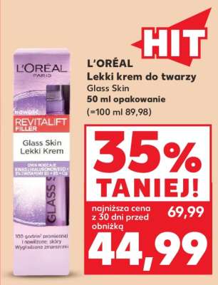L'ORÉAL Lekki krem do twarzy Glass Skin