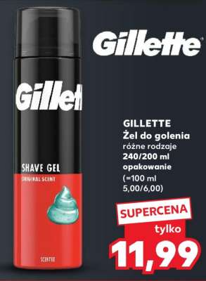 GILLETTE Żel do golenia