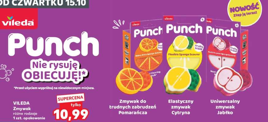 VILEDA Zmywak różne rodzaje 1 szt. opakowanie