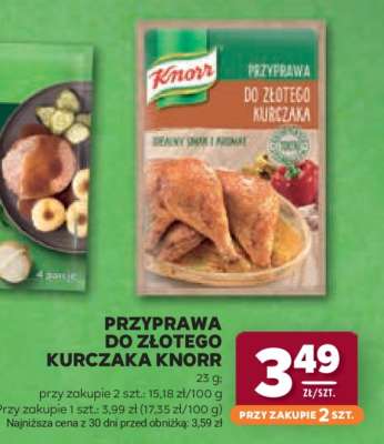Przyprawa do Złotego Kurczaka Knorr