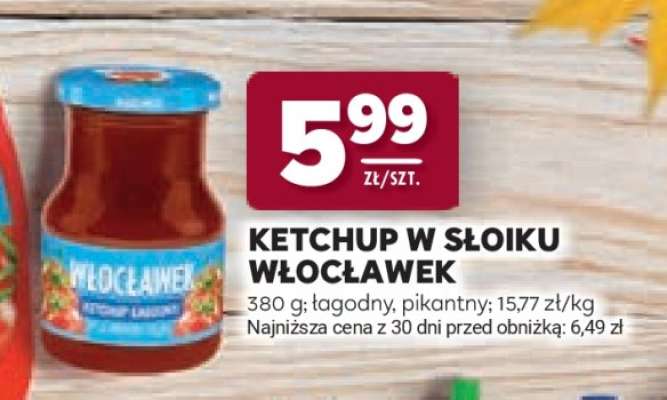 Ketchup w słoiku Włocławek