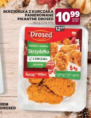 Skrzydełka z kurczaka panierowane pikantne Drosed