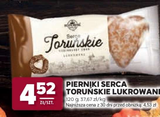 PIERNIKI SERCA TORUŃSKIE LUKROWANE