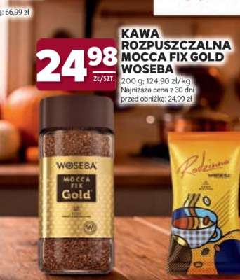Kawa rozpuszczalna Mocca Fix Gold Woseba