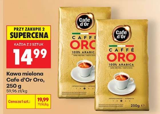 Kawa mielona Cafe d’Or Oro, 250 g