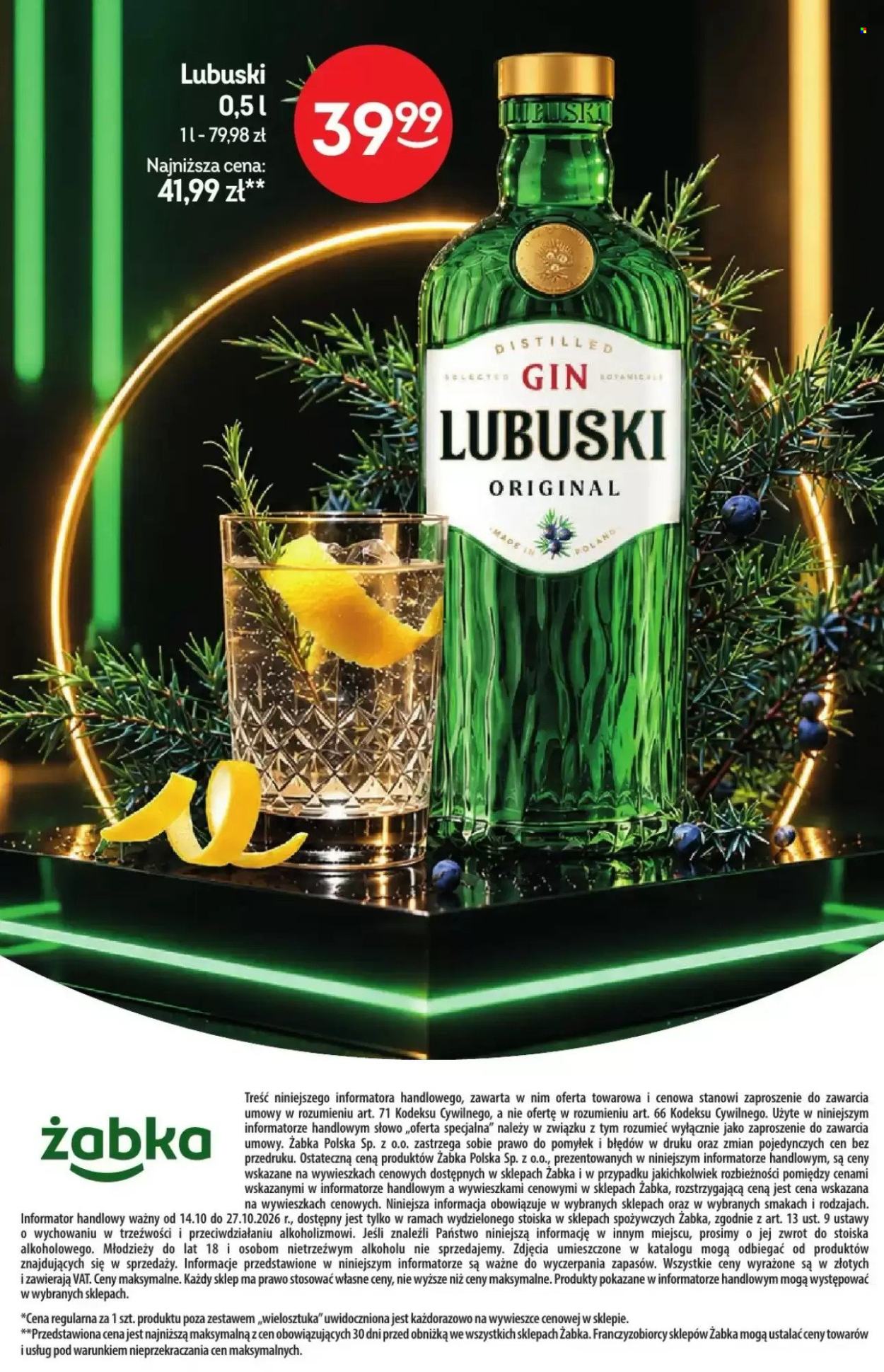 Gazetka Żabka - 14.10.2026 - 27.10.2026. Strona 16