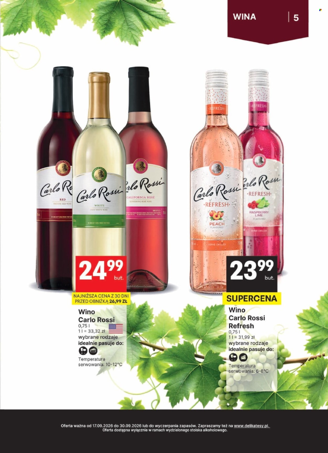 Gazetka Delikatesy Centrum - 15.10.2026 - 28.10.2026. Strona 5