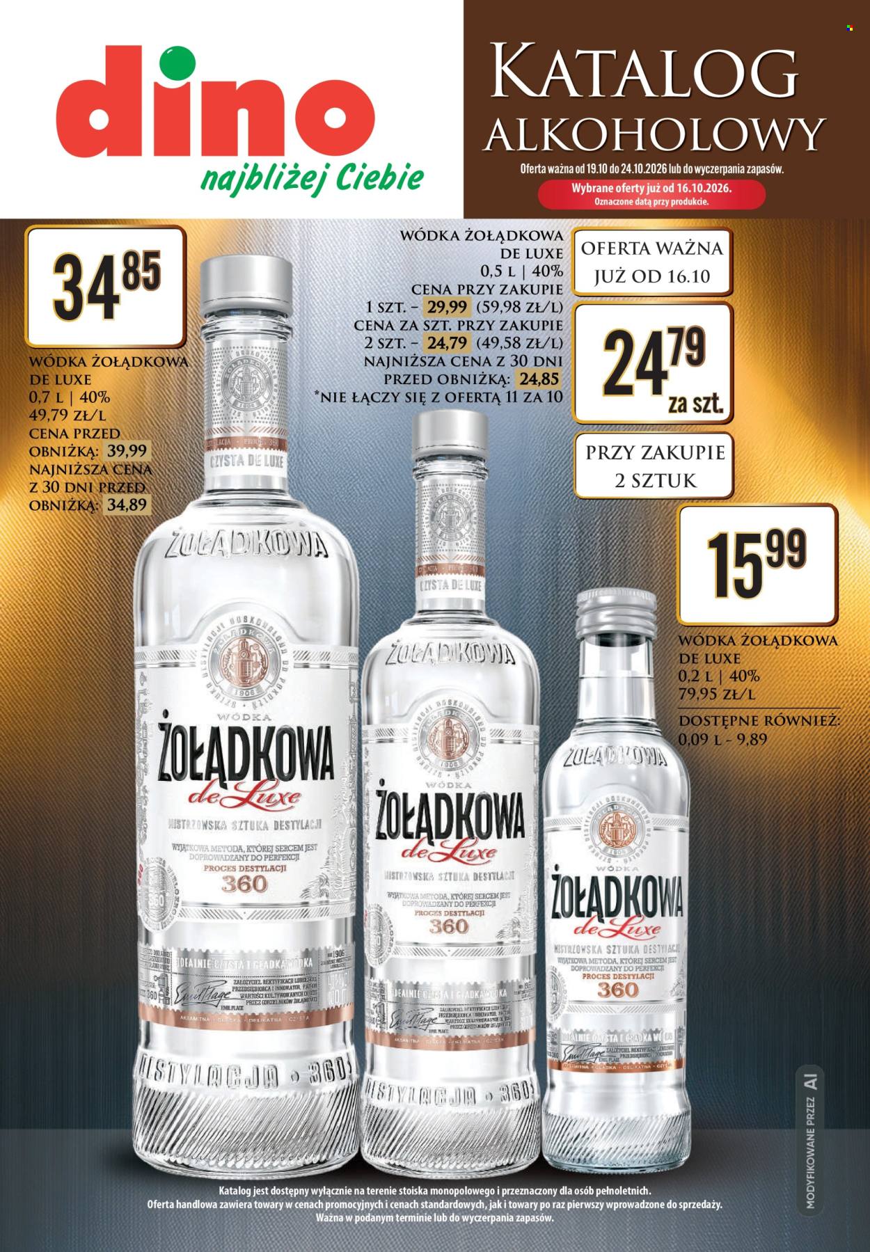 Gazetka Dino - 16.10.2026 - 24.10.2026. Strona 1