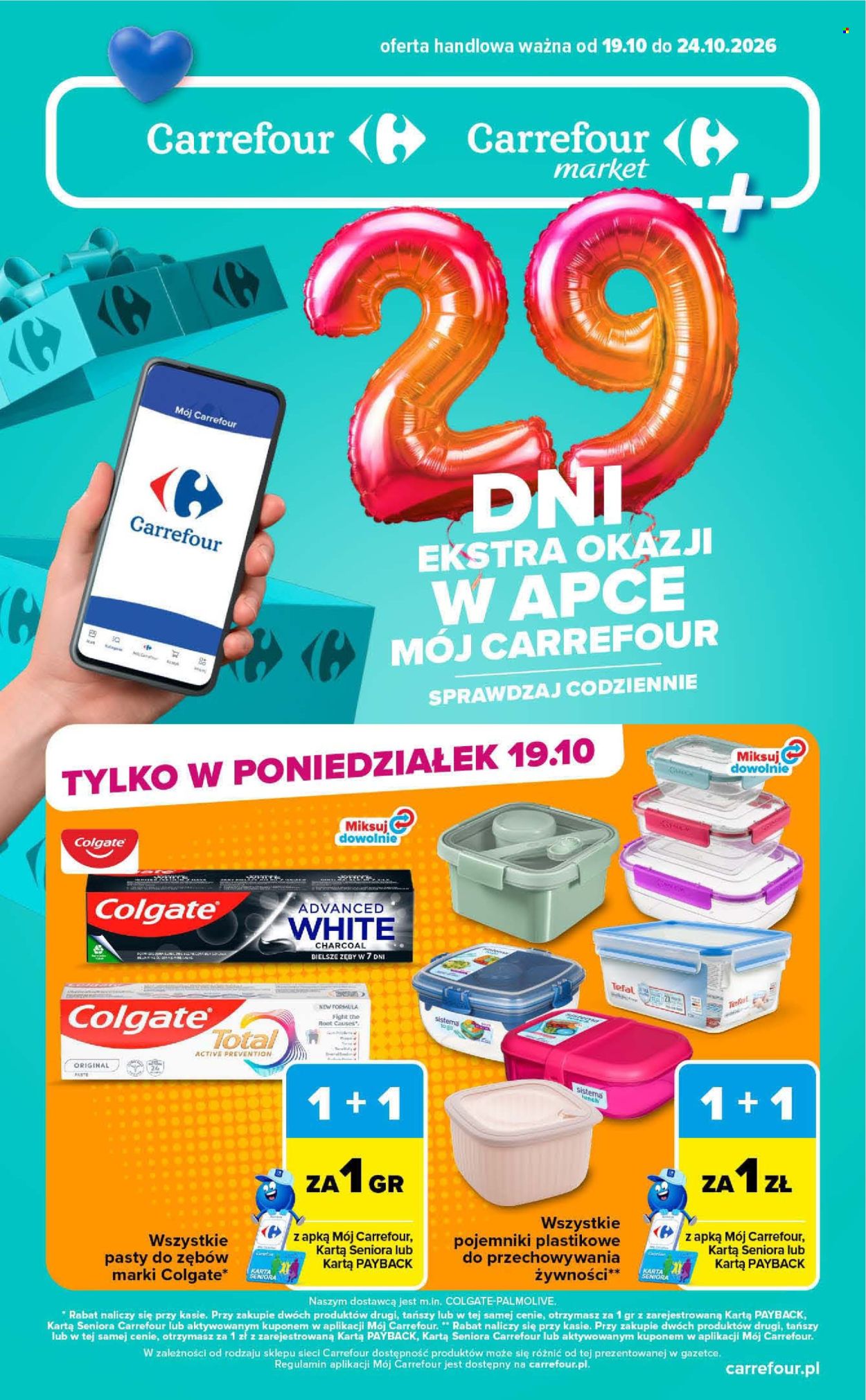 Gazetka Carrefour - 19.10.2026 - 24.10.2026. Strona 1