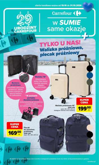 Gazetka Carrefour - 19.10.2026 - 31.10.2026.