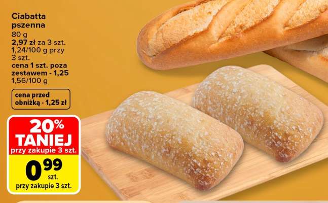 Ciabatta pszenna