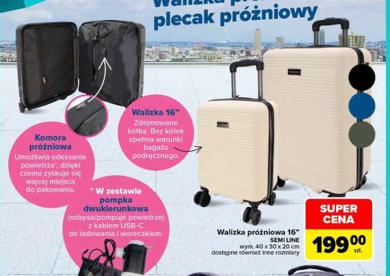Walizka próżniowa 16”