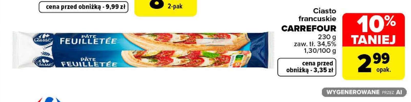 Ciasto francuskie CARREFOUR