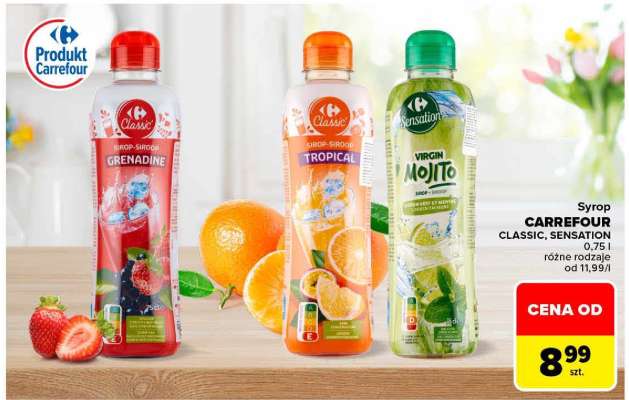 Syrop CARREFOUR CLASSIC, SENSATION