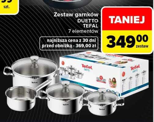 Zestaw garnków DUETTO TEFAL