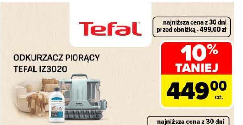 ODKURZACZ PIORĄCY TEFAL IZ3020