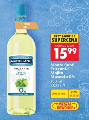Monte Santi Frizzante Mojito Moscato 0%