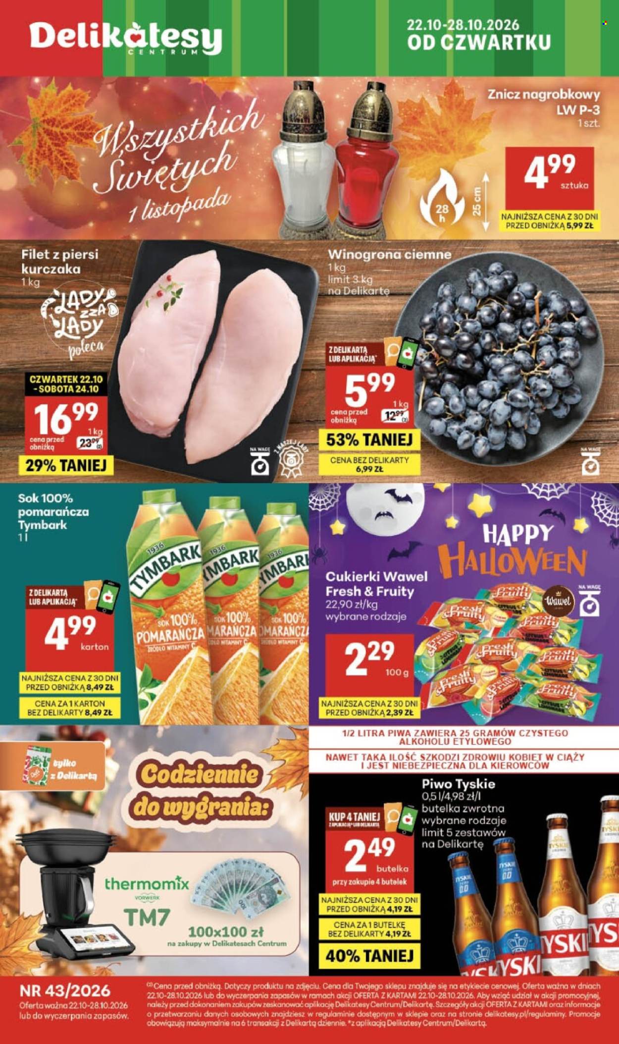 Gazetka Delikatesy Centrum - 22.10.2026 - 28.10.2026. Strona 1