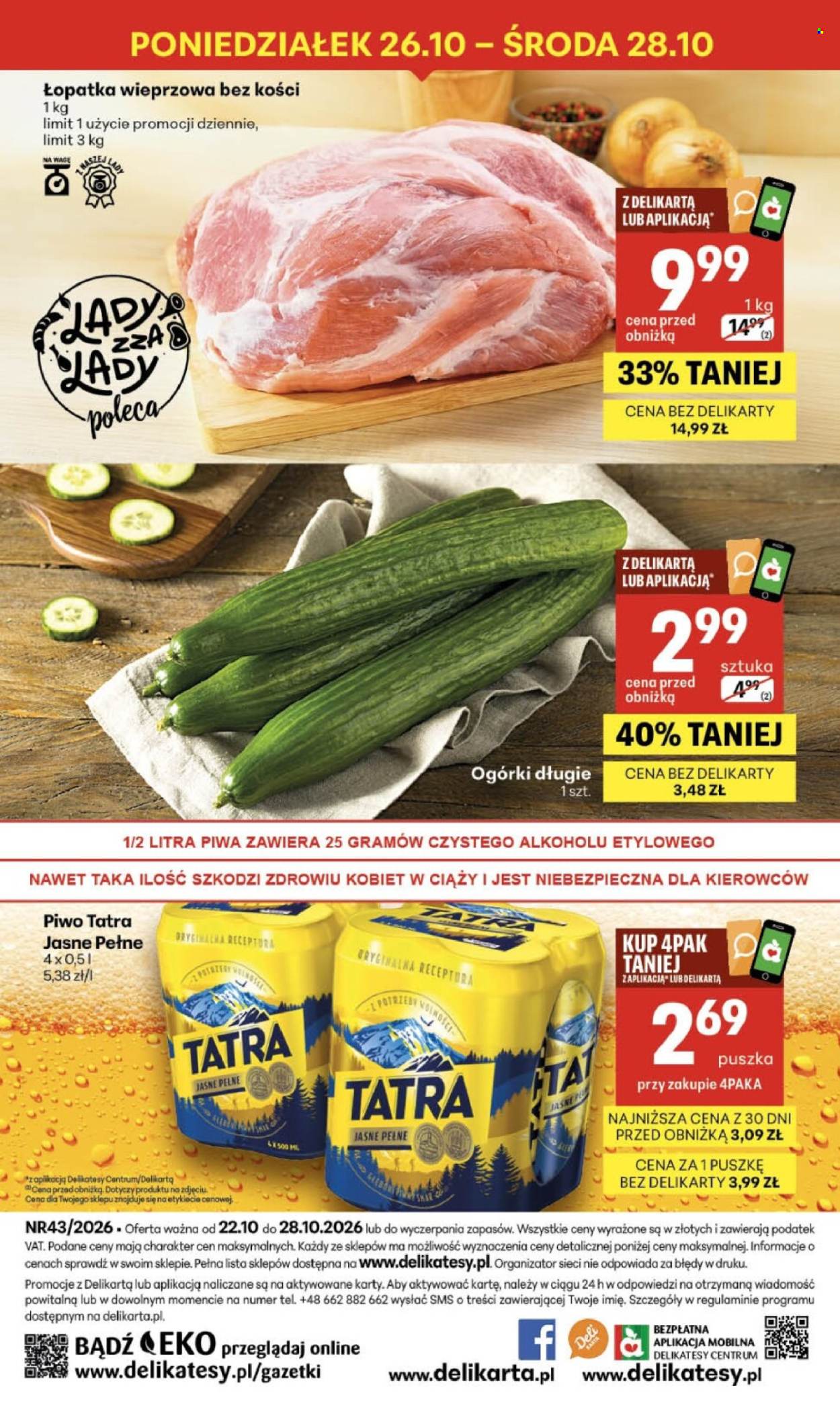 Gazetka Delikatesy Centrum - 22.10.2026 - 28.10.2026. Strona 40
