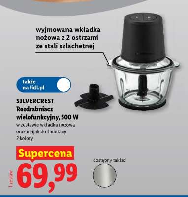 SILVERCREST Rozdrabniacz wielofunkcyjny, 500 W