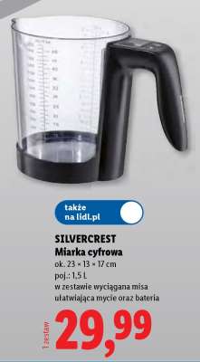 SILVERCREST Miarka cyfrowa