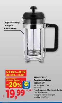 SILVERCREST Zaparzacz do kawy lub herbaty