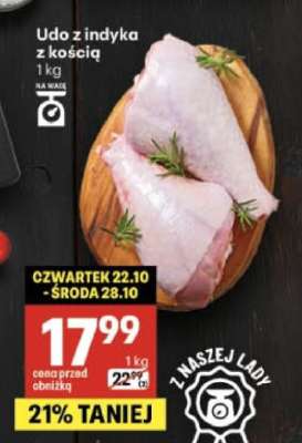 Udo z indyka z kością