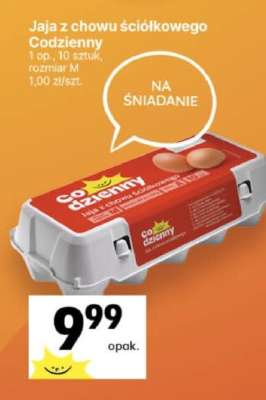 Jaja z chowu ściółkowego Codzienny