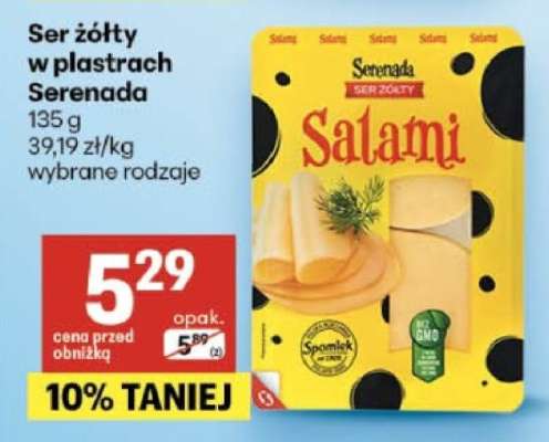 Ser żółty w plastrach Serenada