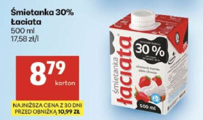 Śmietanka 30% Łaciata
