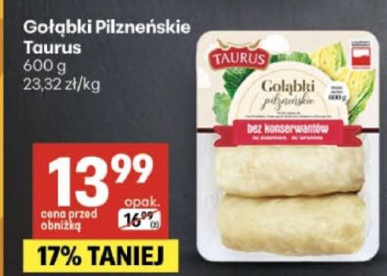 Gołąbki pilzneńskie Taurus