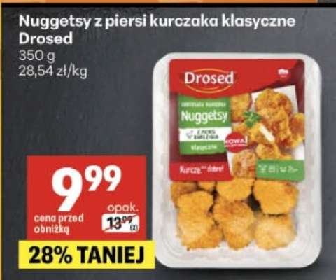 Nuggetsy z piersi kurczaka klasyczne Drosed