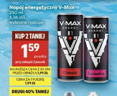 Napój energetyczny V-MAX