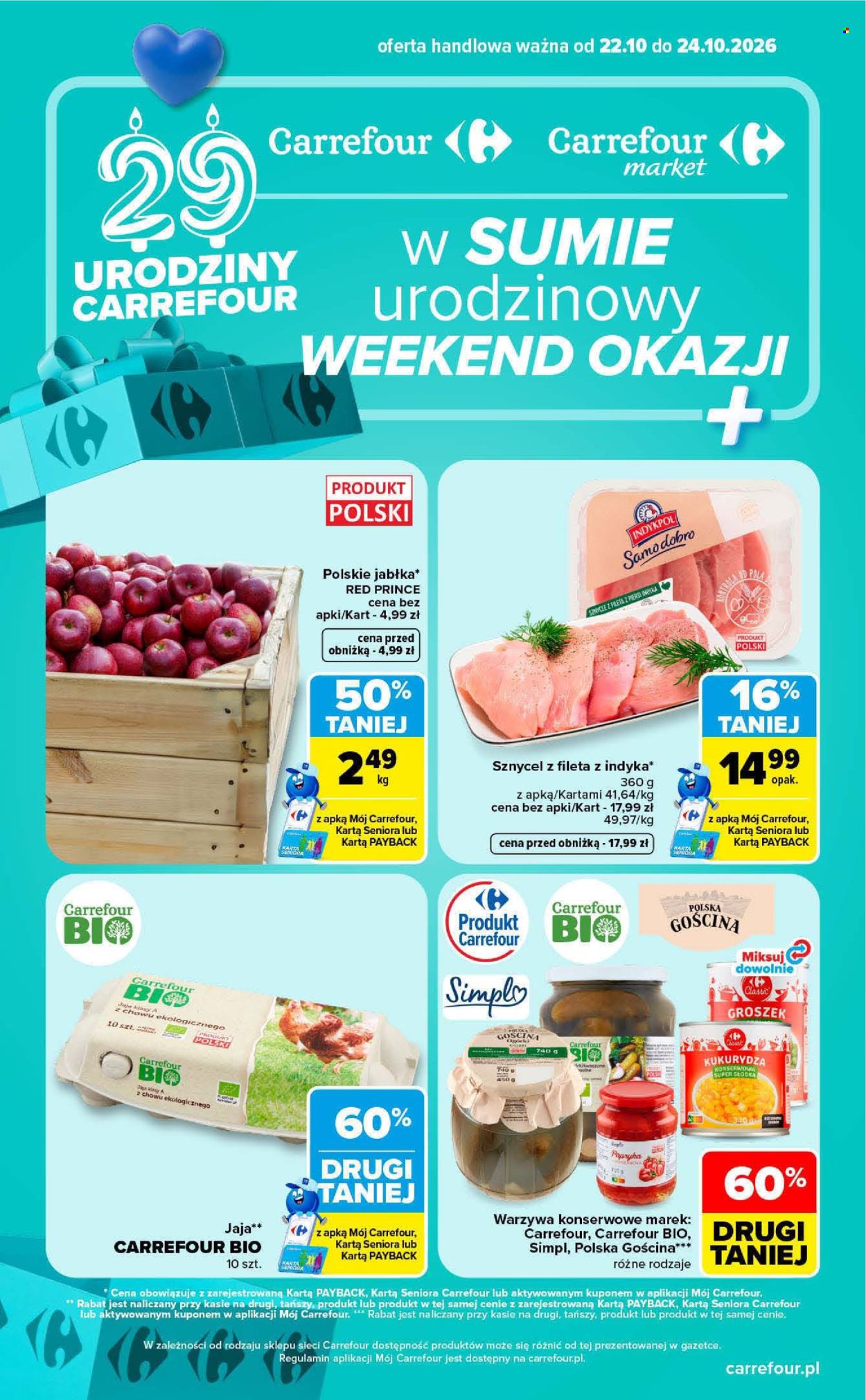 Gazetka Carrefour - 22.10.2026 - 24.10.2026. Strona 1