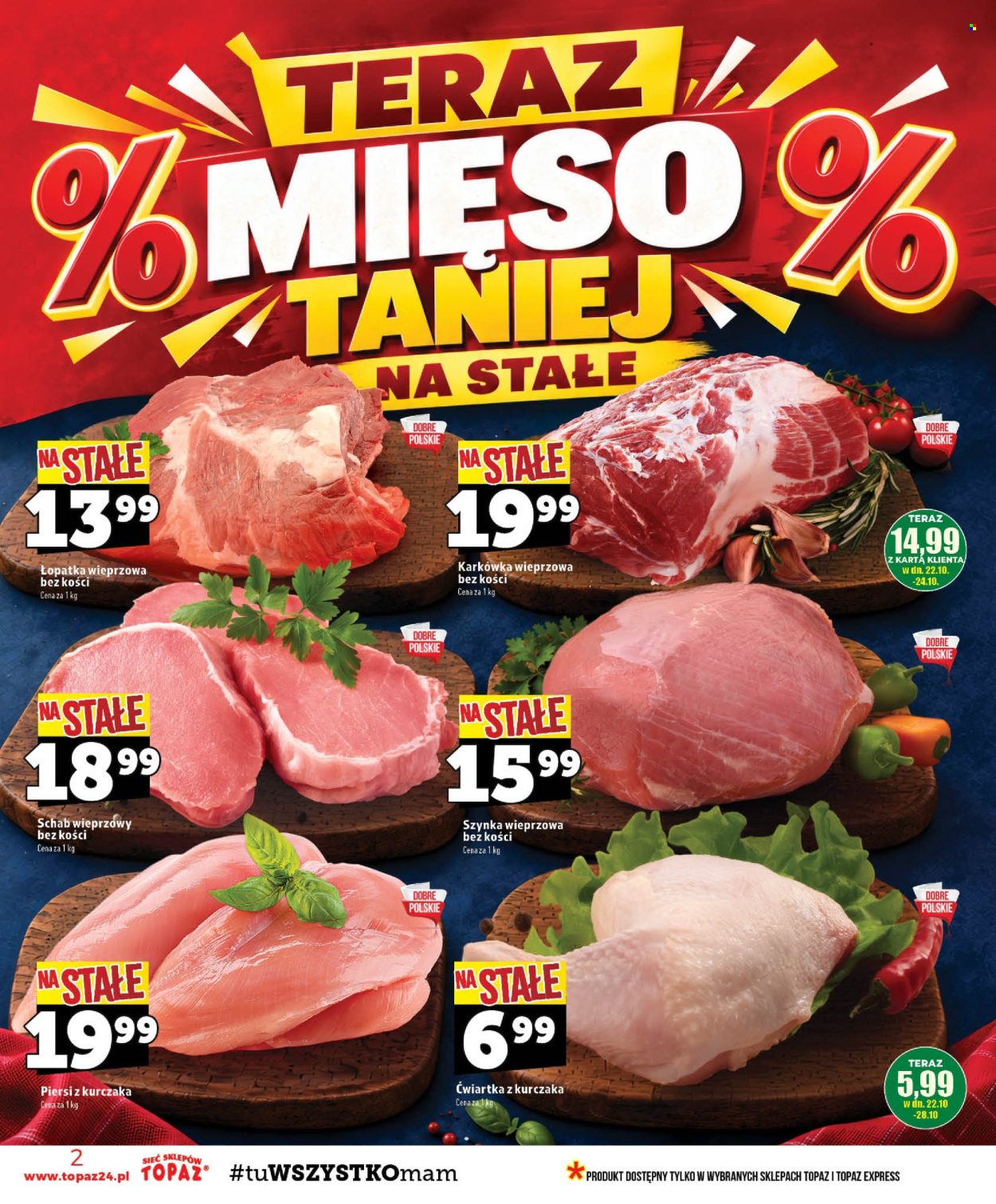 Gazetka Topaz - 22.10.2026 - 28.10.2026. Strona 2