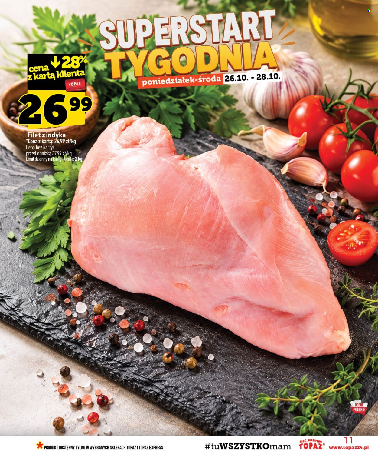 Gazetka Topaz - 22.10.2026 - 28.10.2026. Strona 11