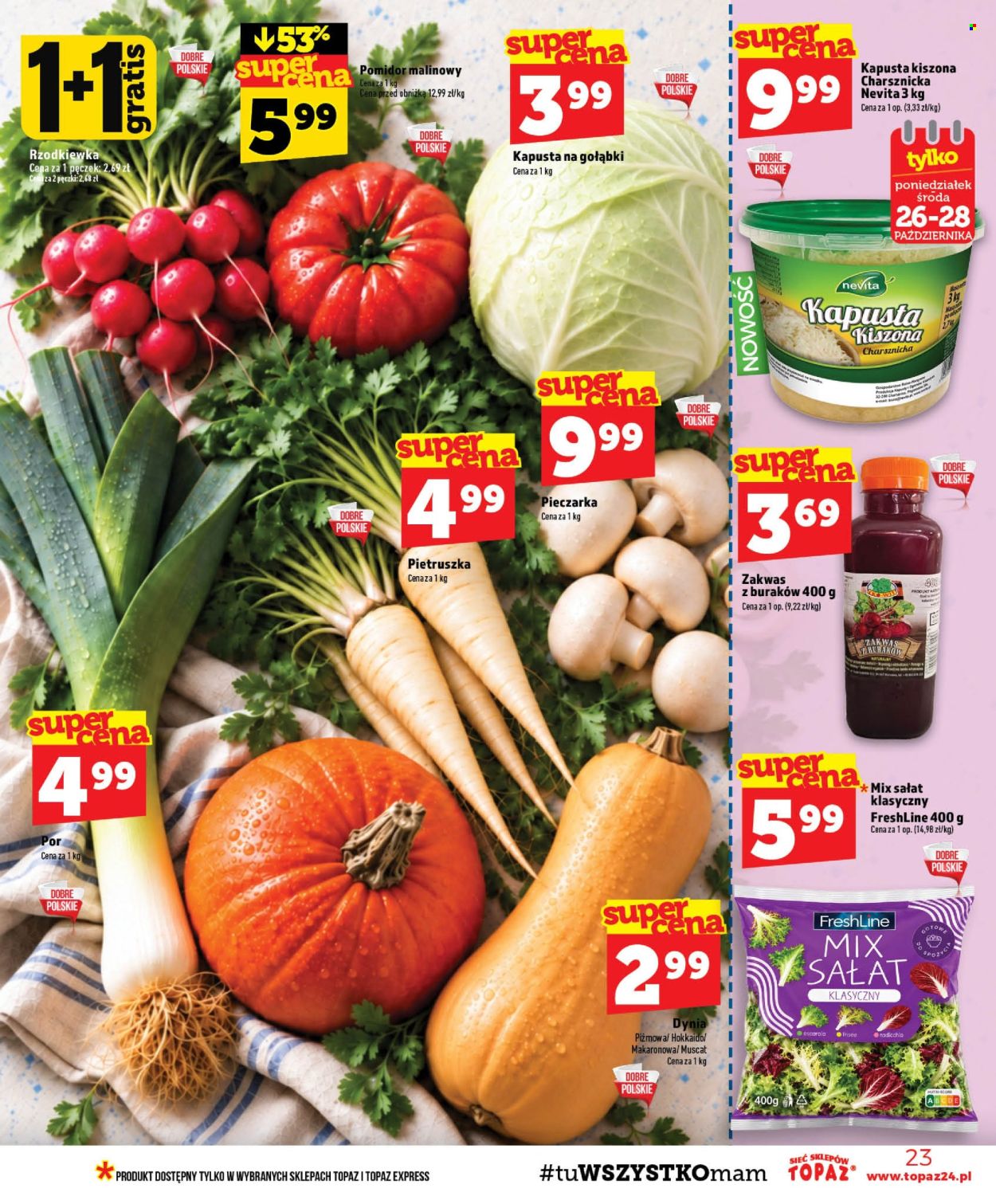Gazetka Topaz - 22.10.2026 - 28.10.2026. Strona 23