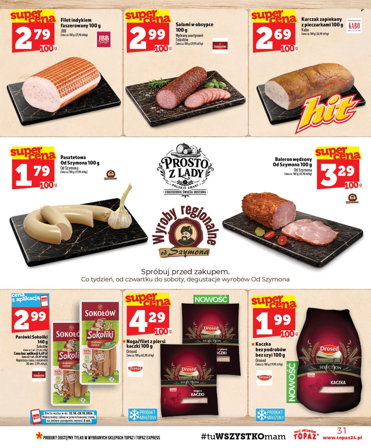 Gazetka Topaz - 22.10.2026 - 28.10.2026. Strona 31