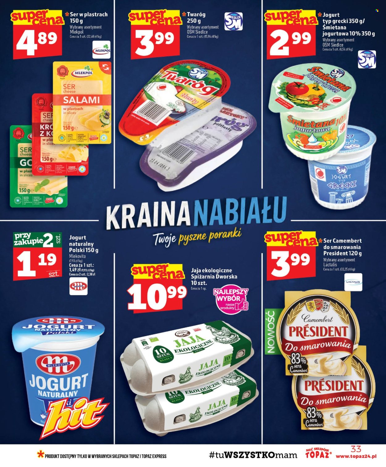 Gazetka Topaz - 22.10.2026 - 28.10.2026. Strona 33