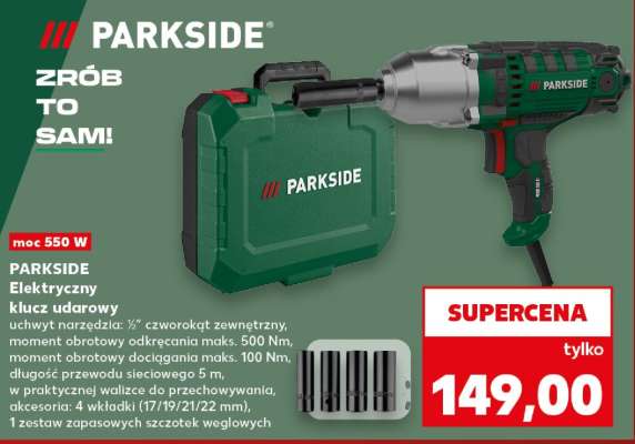 PARKSIDE Elektryczny klucz udarowy