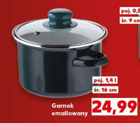 Garnek emaliowany*